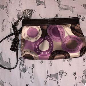 Coach wristlet